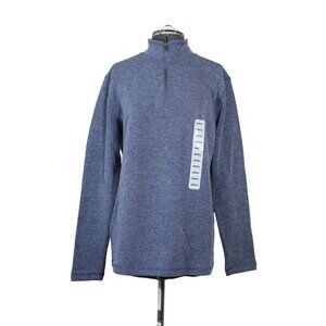 Gap‎ men's half zip mock neck knit pullover sweater S